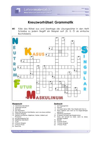 grammatik kreuzworträtsel|Begriff der Grammatik .